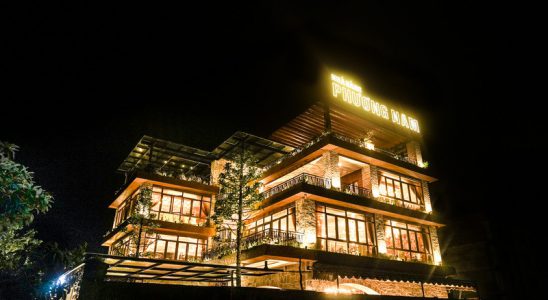 Nhà hàng Ngọc Phương Nam về đêm